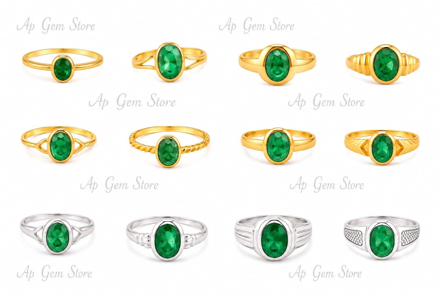 Emerald Rings